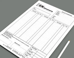 Carnets autocopiants