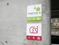 Signalétique int. & ext.