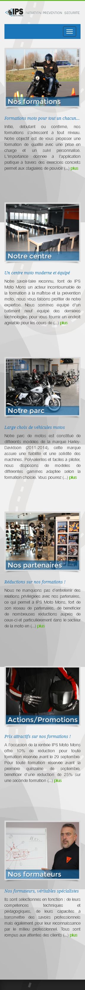 IPS : Initiation Pr&eacute;vention S&eacute;curit&eacute;