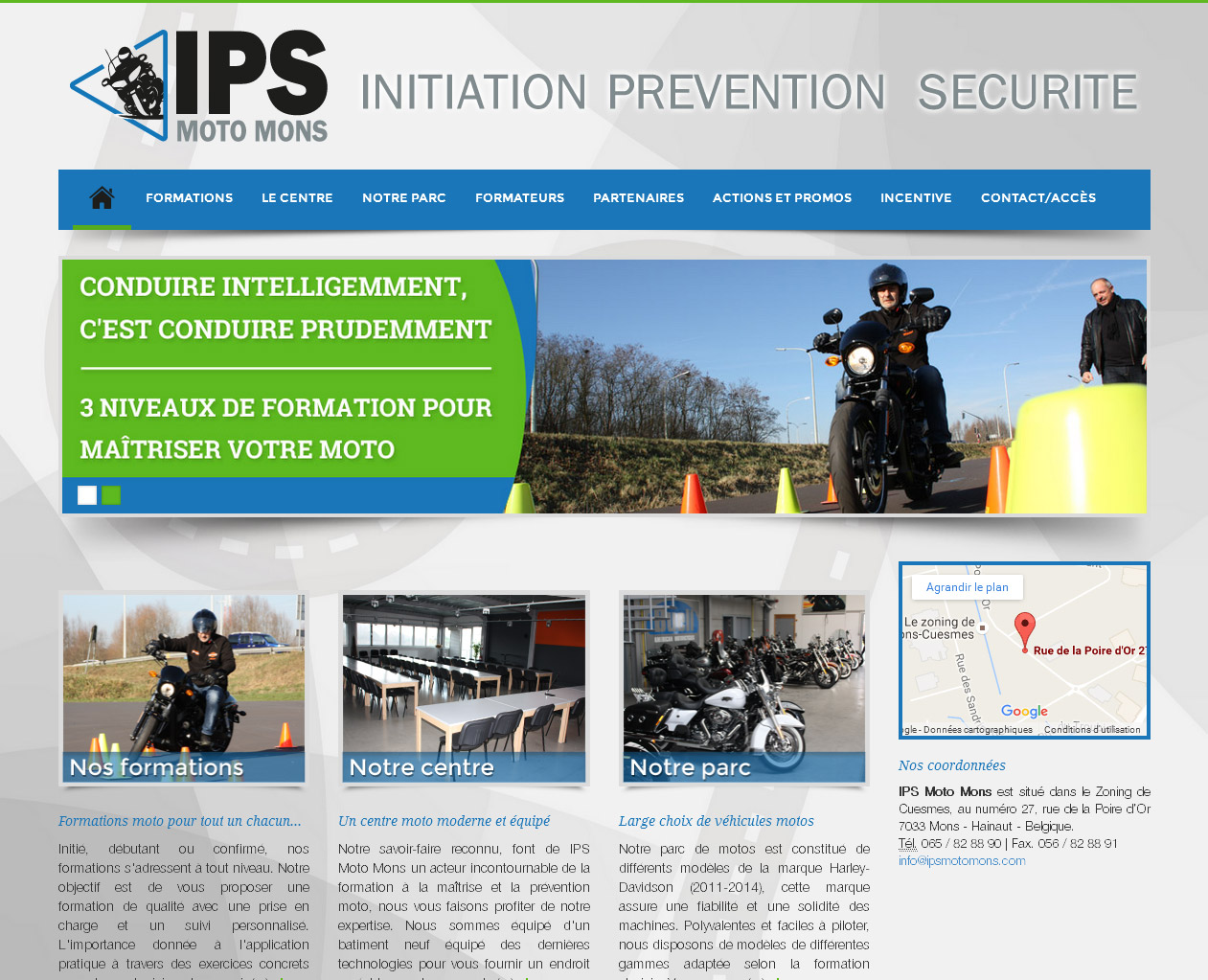 IPS : Initiation Pr&eacute;vention S&eacute;curit&eacute;