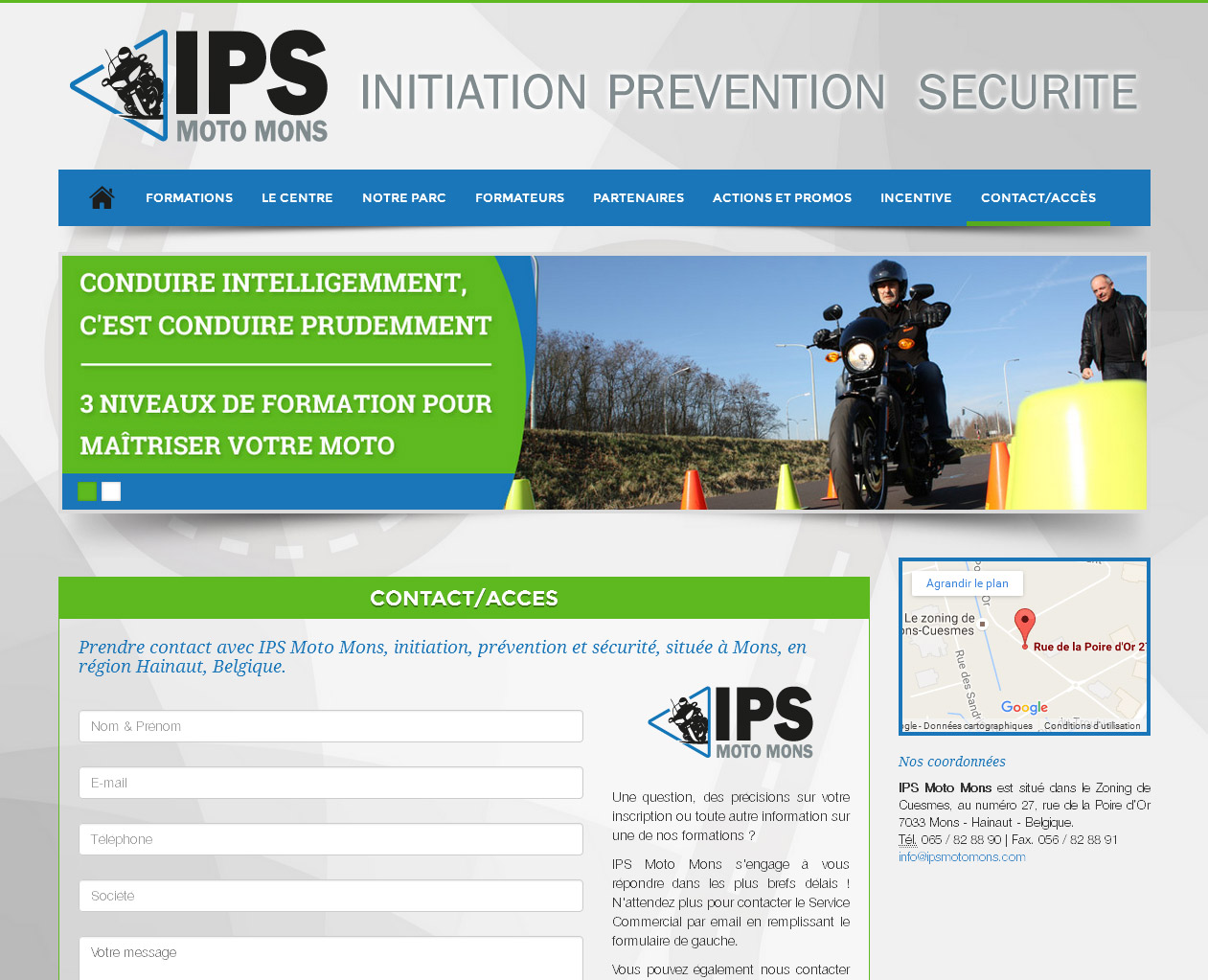 IPS : Initiation Pr&eacute;vention S&eacute;curit&eacute;