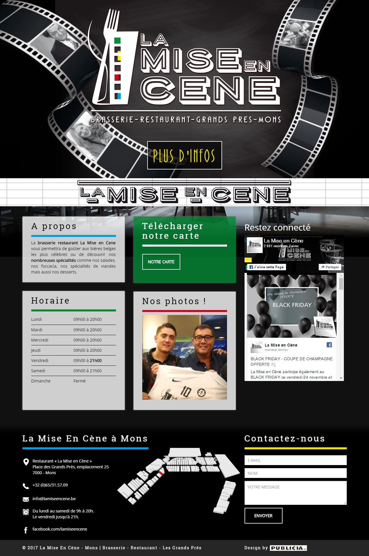 La Mise en C&egrave;ne