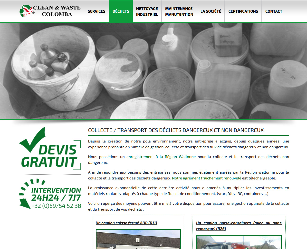 Clean & Waste Colomba