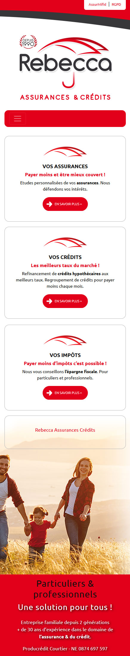 Assurances et cr&eacute;dits - Rebecca Segers