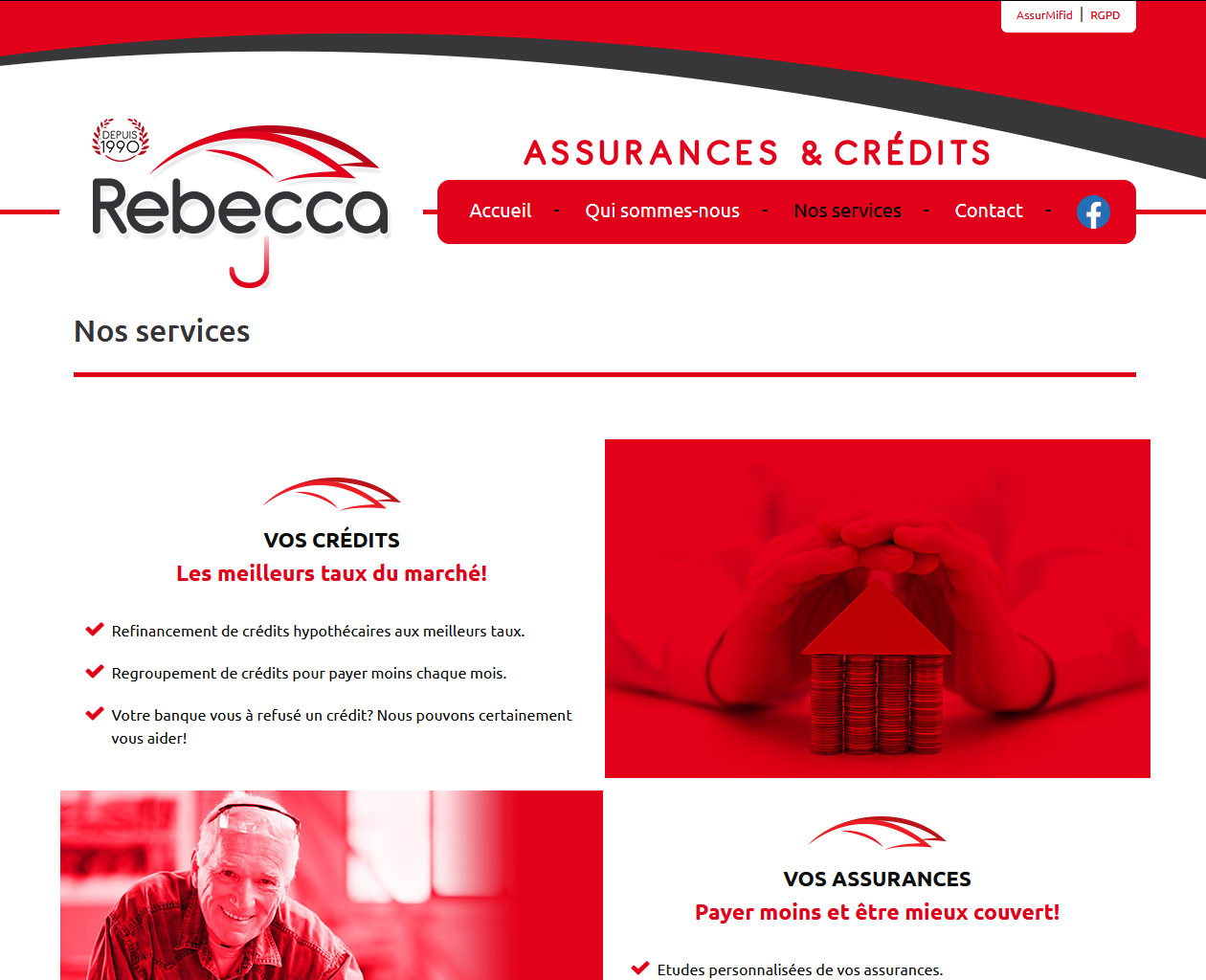 Assurances et cr&eacute;dits - Rebecca Segers
