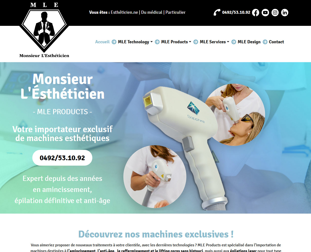 Mr L'Estheticien - MLE Products