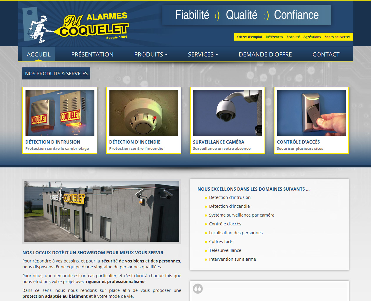 Alarmes Coquelet