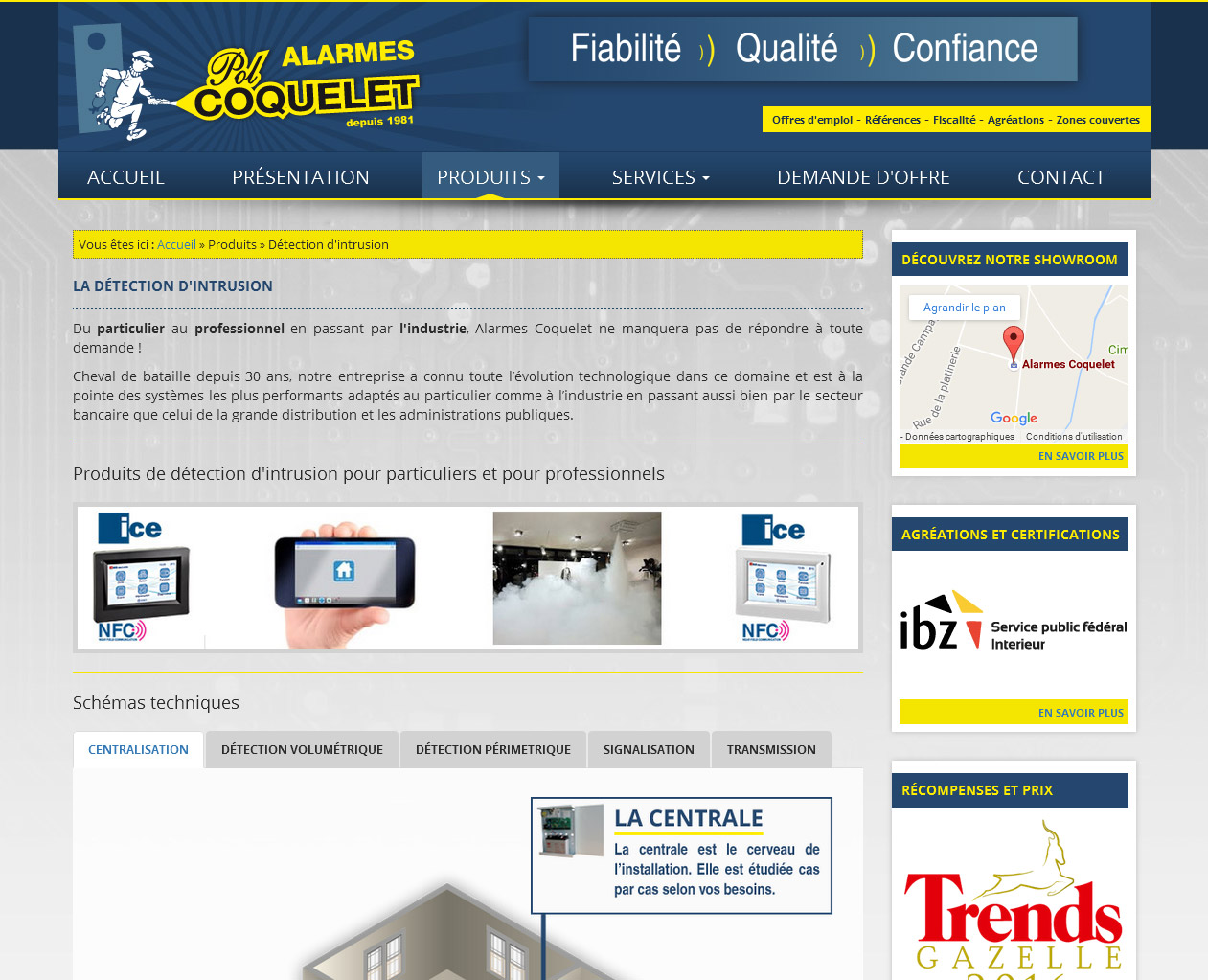 Alarmes Coquelet