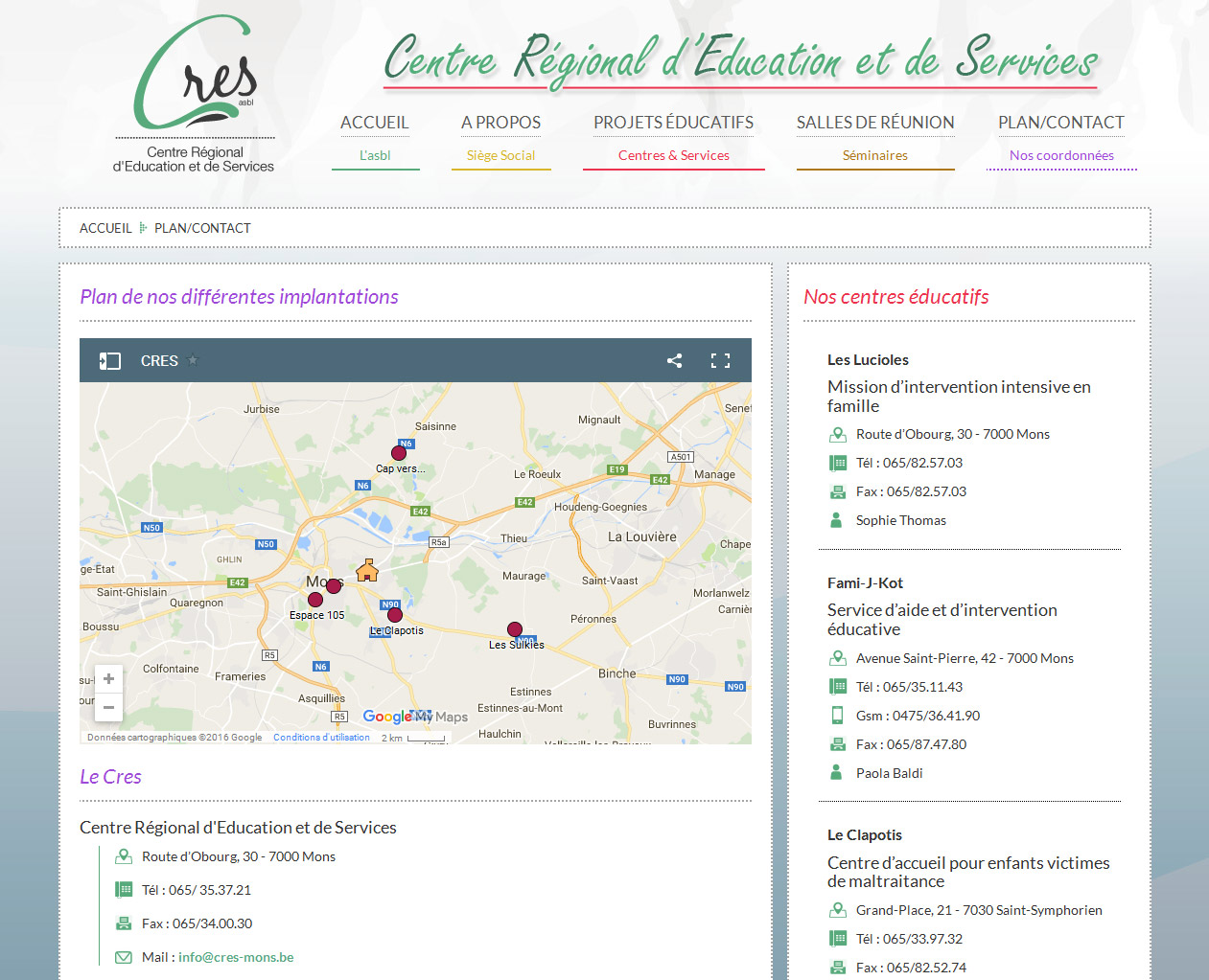 Centre R&eacute;gional d&rsquo;&Eacute;ducation et de Services